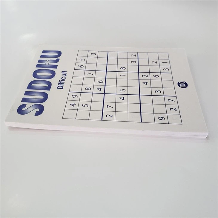 Paper Children's Sudoku Nine-square Grid