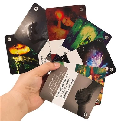 Cartas Vettarot com borda prateada